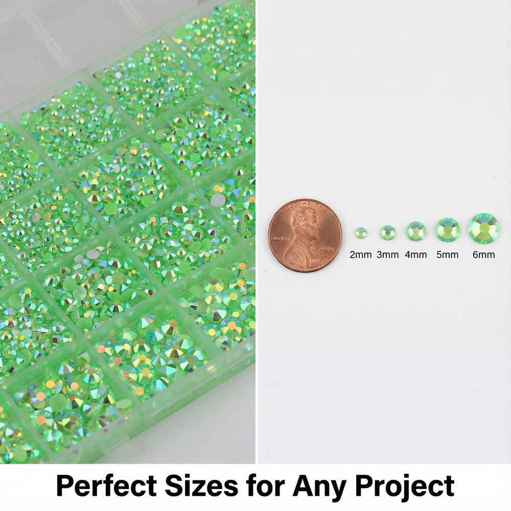 Worthofbest tools with B-7000 glue, tweezers and wax picker enabling precise gem placement