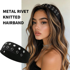 Wouputy headband beside ruler showing dimensions and coverage benefit