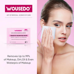 WOUSEDO fabric texture detail demonstrating sturdy, non-tearing wipe benefit