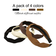 WOVOWOVO four colors laid flat illustrating mix-and-match styling versatility