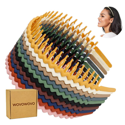 WOVOWOVO front packaging showing 10 headbands and value pack benefit