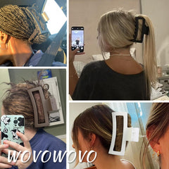 WOVOWOVO side profile highlighting strong spring hinge for stable long wear