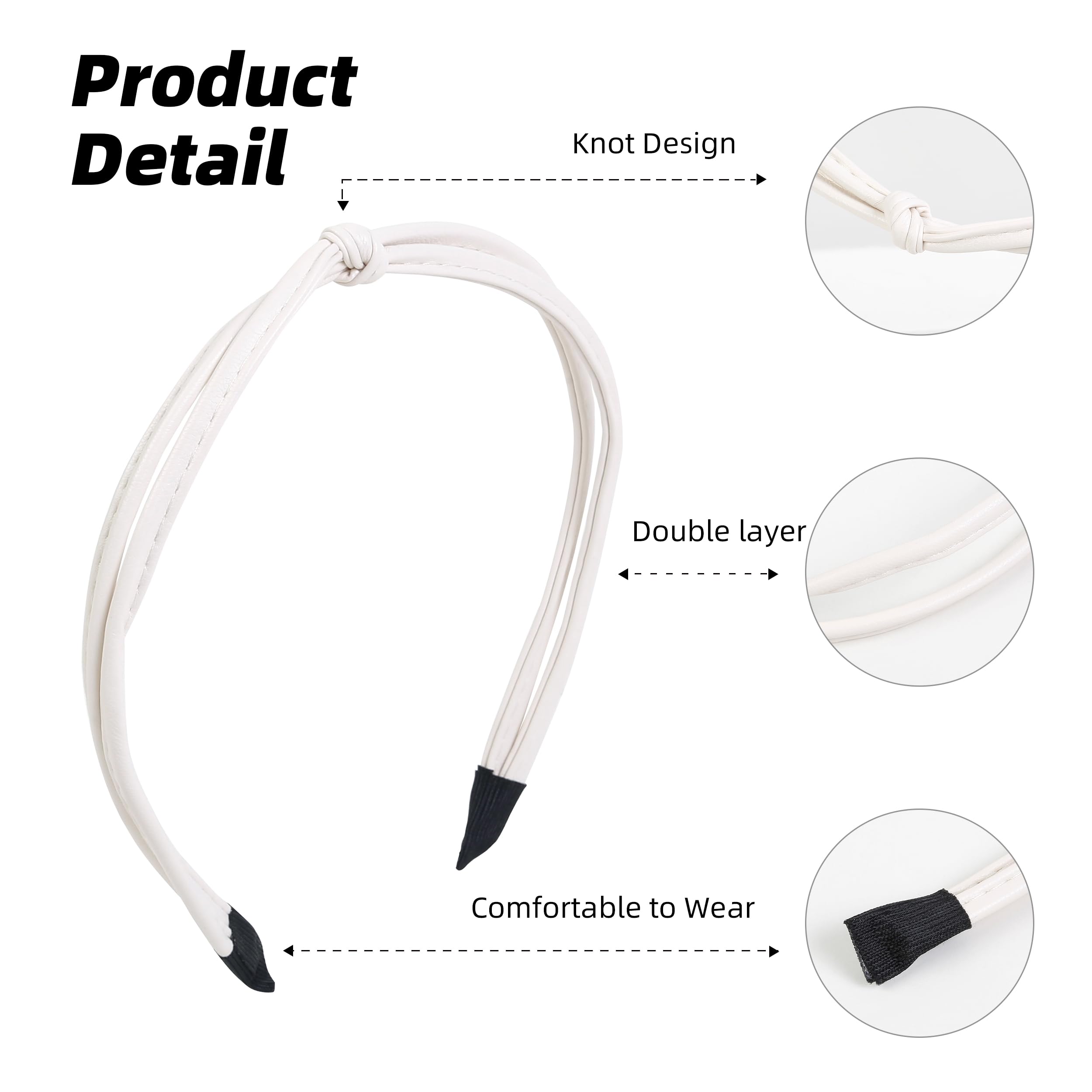 WOVOWOVO faux-leather texture close-up highlighting smooth finish and comfort