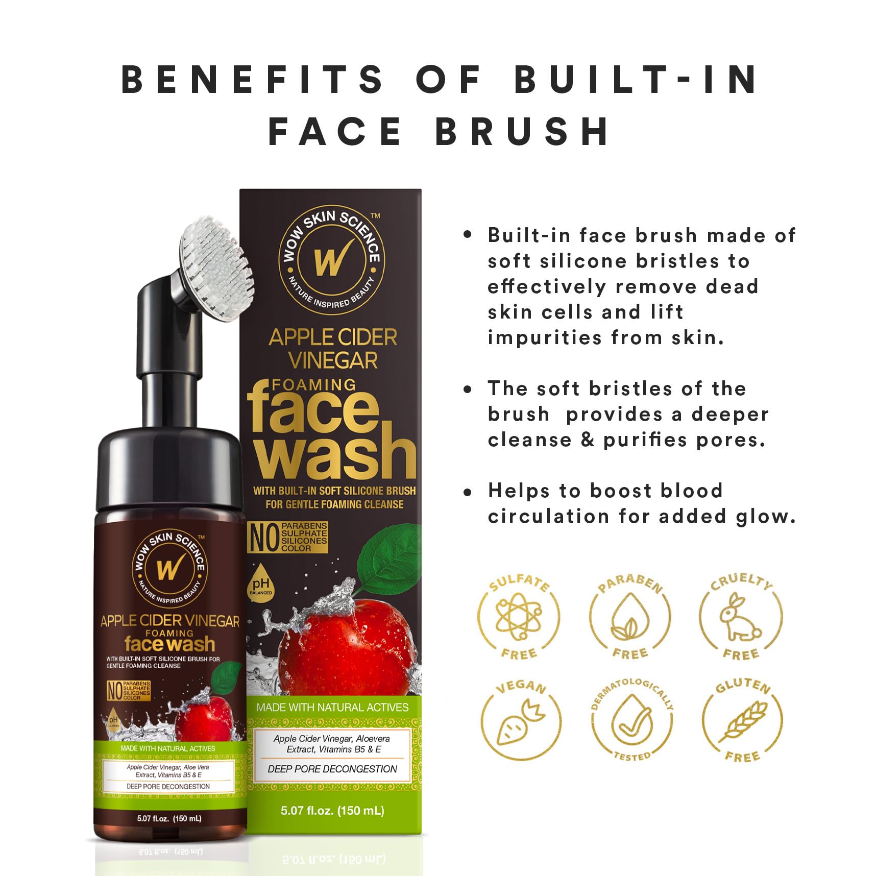 WOW Skin Science bathroom vanity lifestyle shot showing product integration into daily routine