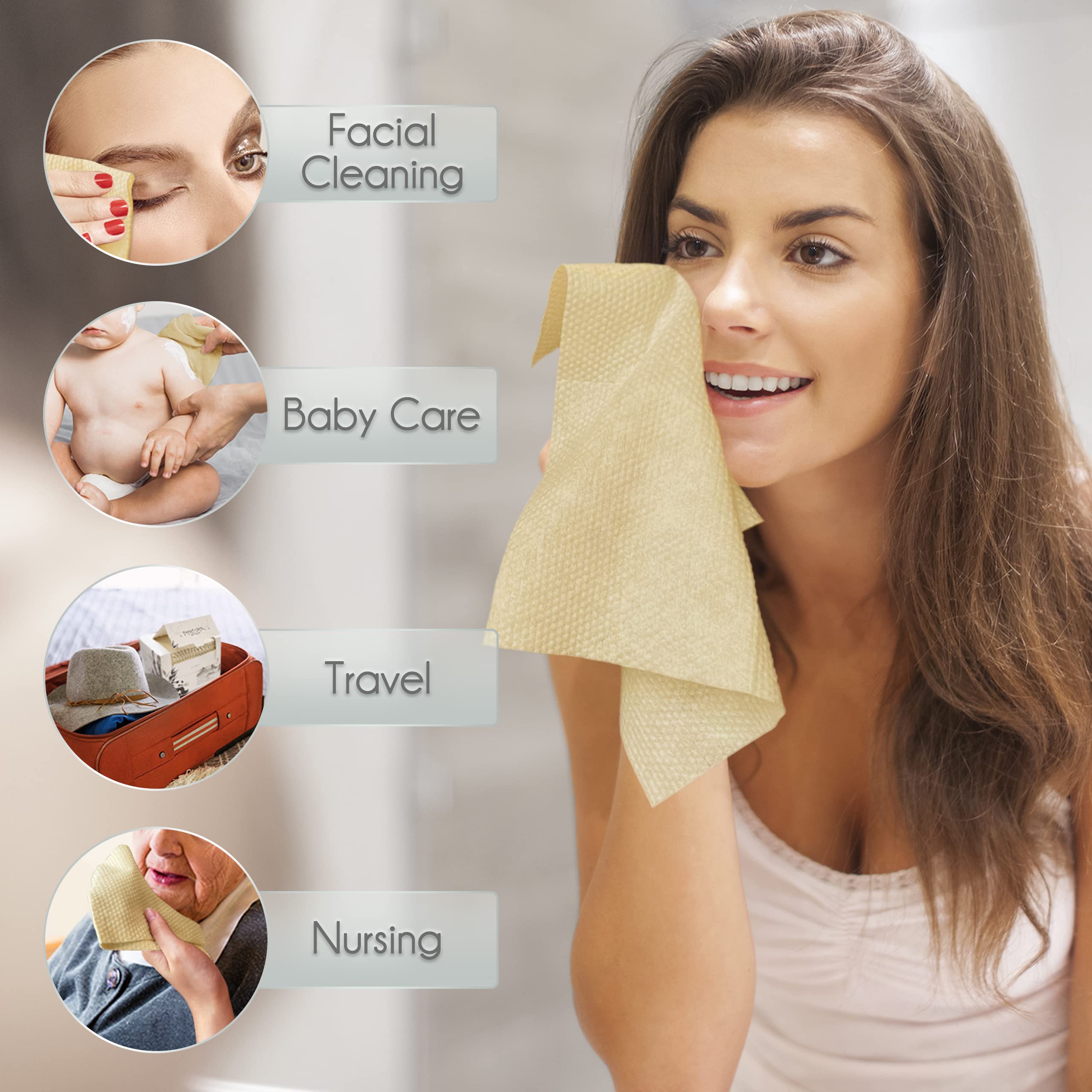 WOWOTEX label detail showing biodegradable and fragrance-free benefits
