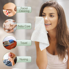 WOWOTEX towel used on a pet for easy, hygienic quick cleanups