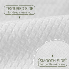 WOWOTEX towel beside smartphone to show 10x12 inch size and portability