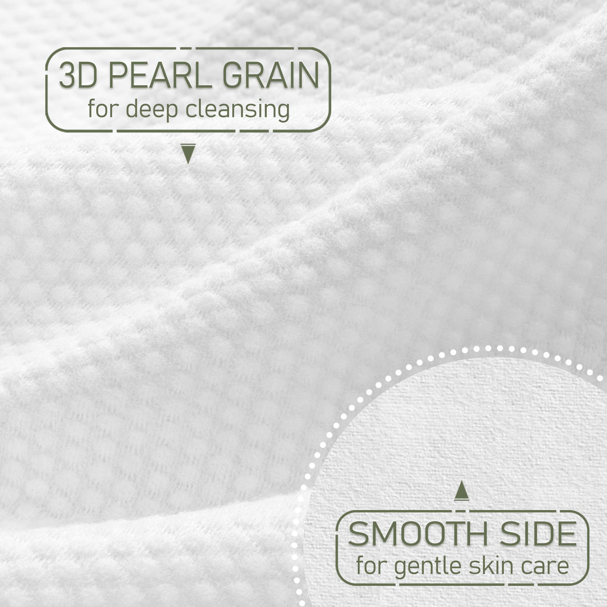 WOWOTEX towel texture close-up showing soft viscose and gentle feel