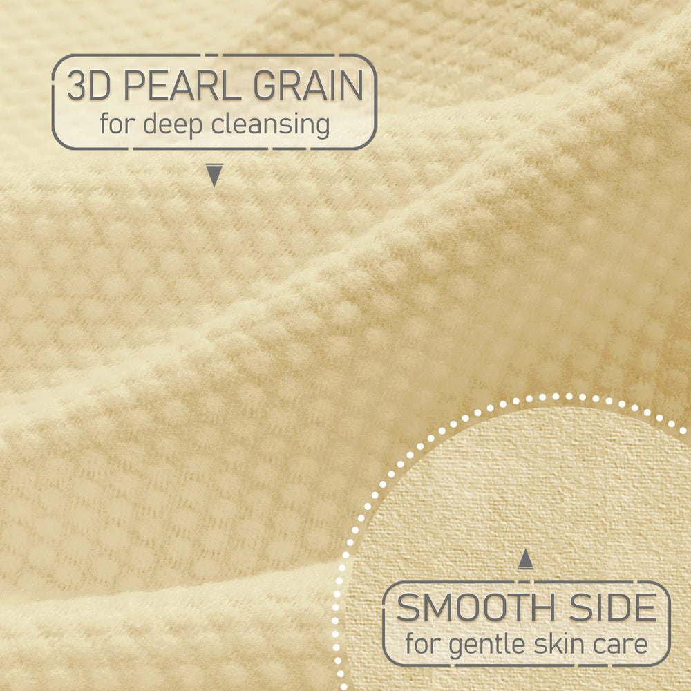 WOWOTEX damp towel being wrung to show wet strength and durability
