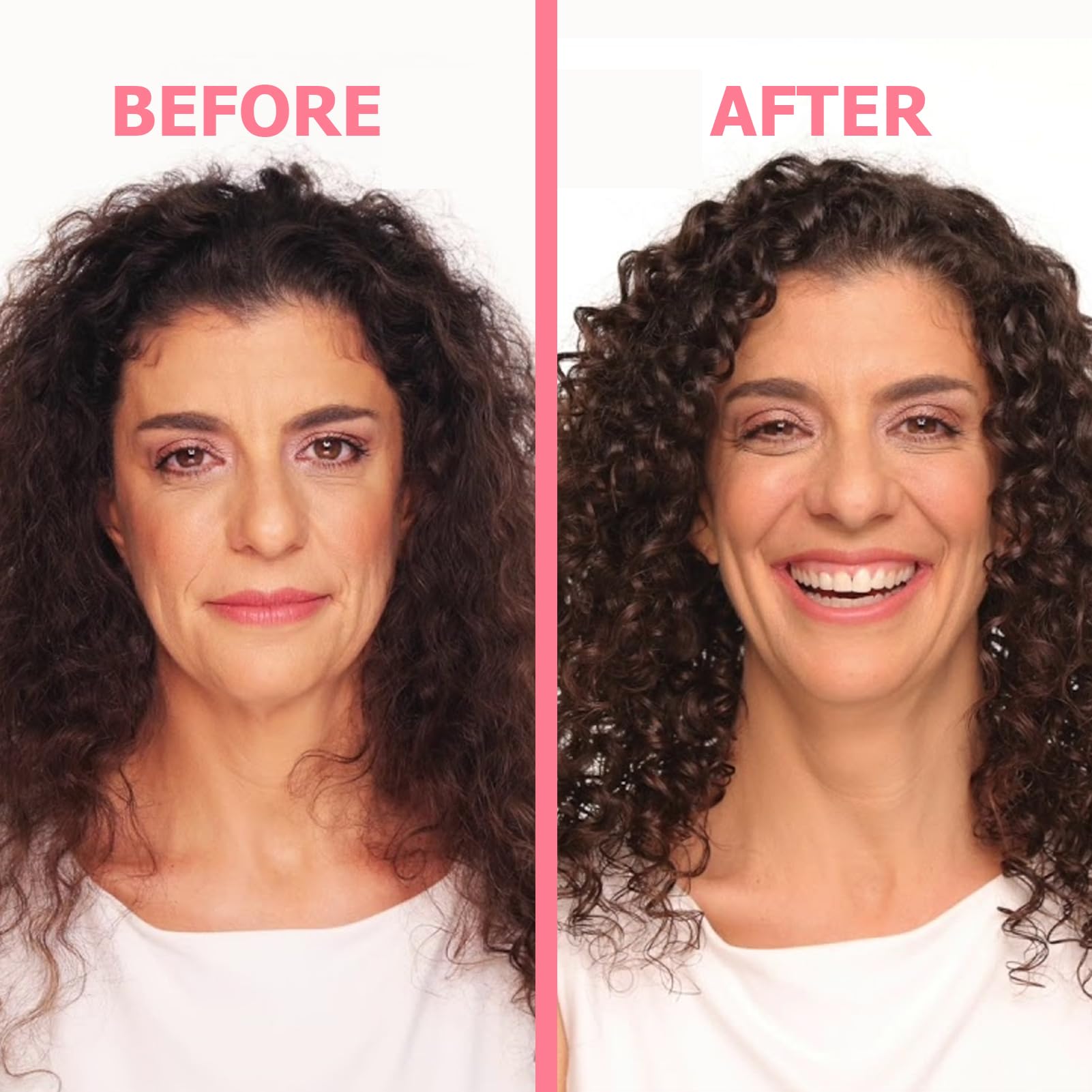 WOZUTUNT brush and cream in hand demonstrating even product distribution