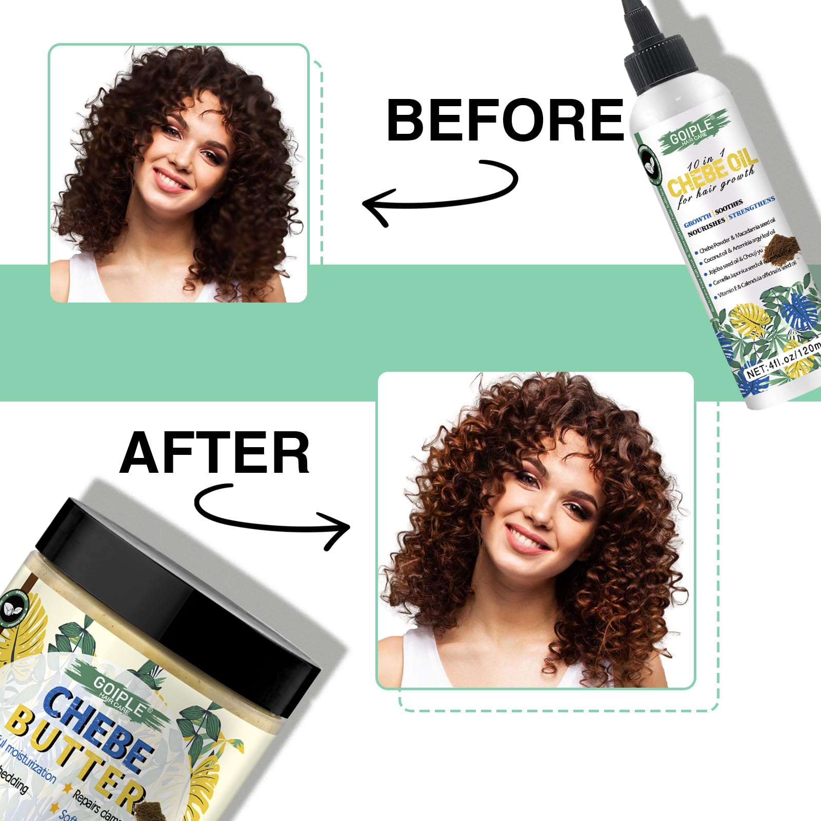 WOZUTUNT butter scoop in hand showing rich emollient for sealing hair moisture