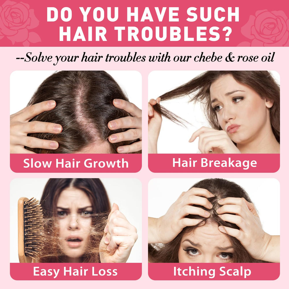 WOZUTUNT before and after scale showing thicker-looking hair
