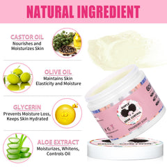 WOZUTUNT edge wax jar open showing smooth texture for strong, non-greasy hold