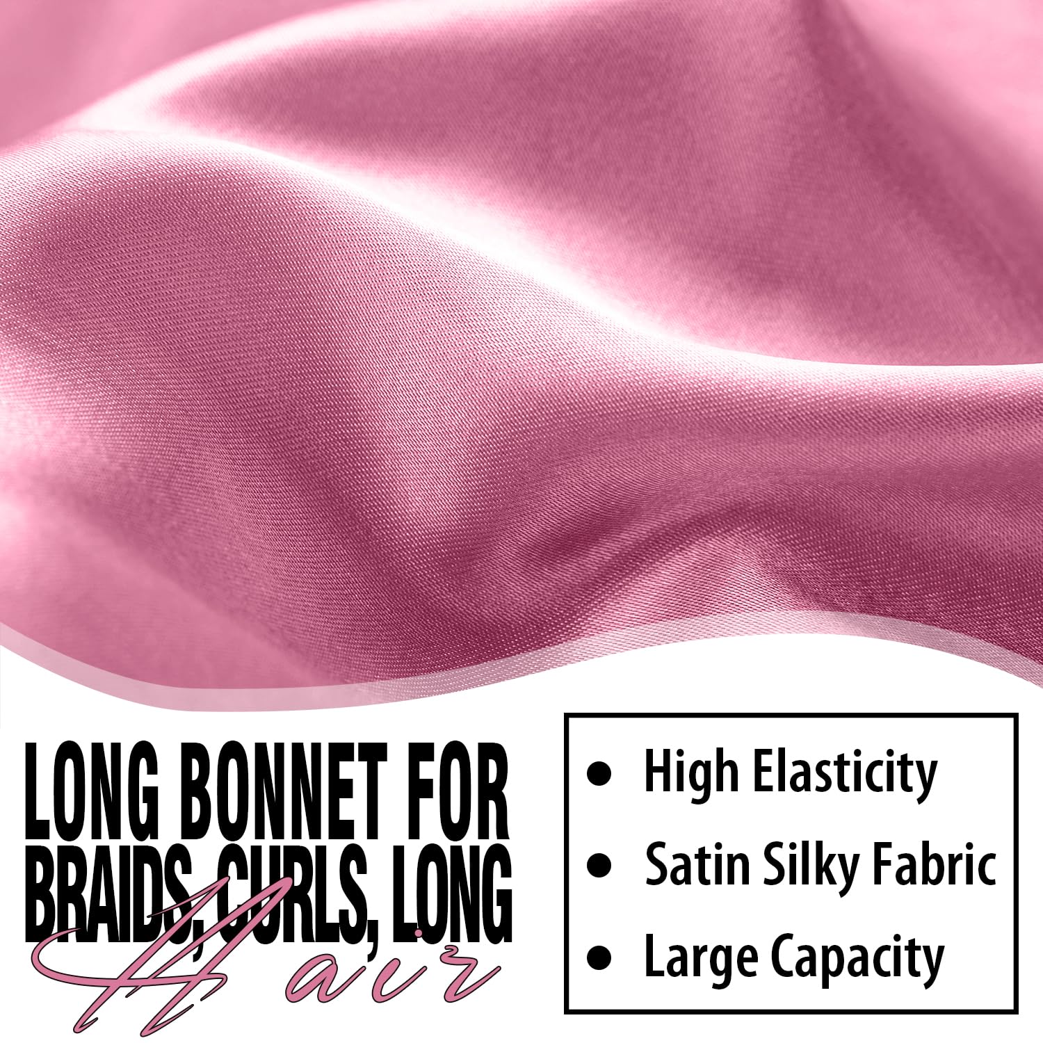 WOZUTUNT elastic tie band detail offering secure comfortable hold