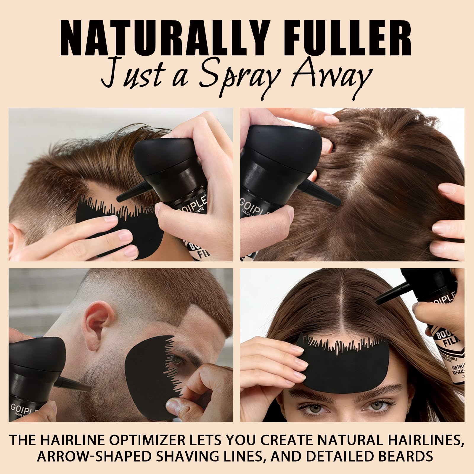 WOZUTUNT fiber texture zoom highlighting fine strands for seamless blending benefit