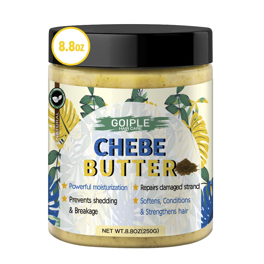 WOZUTUNT jar front packaging showing chebe butter and benefits