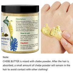 WOZUTUNT open jar with creamy butter texture for deep moisture