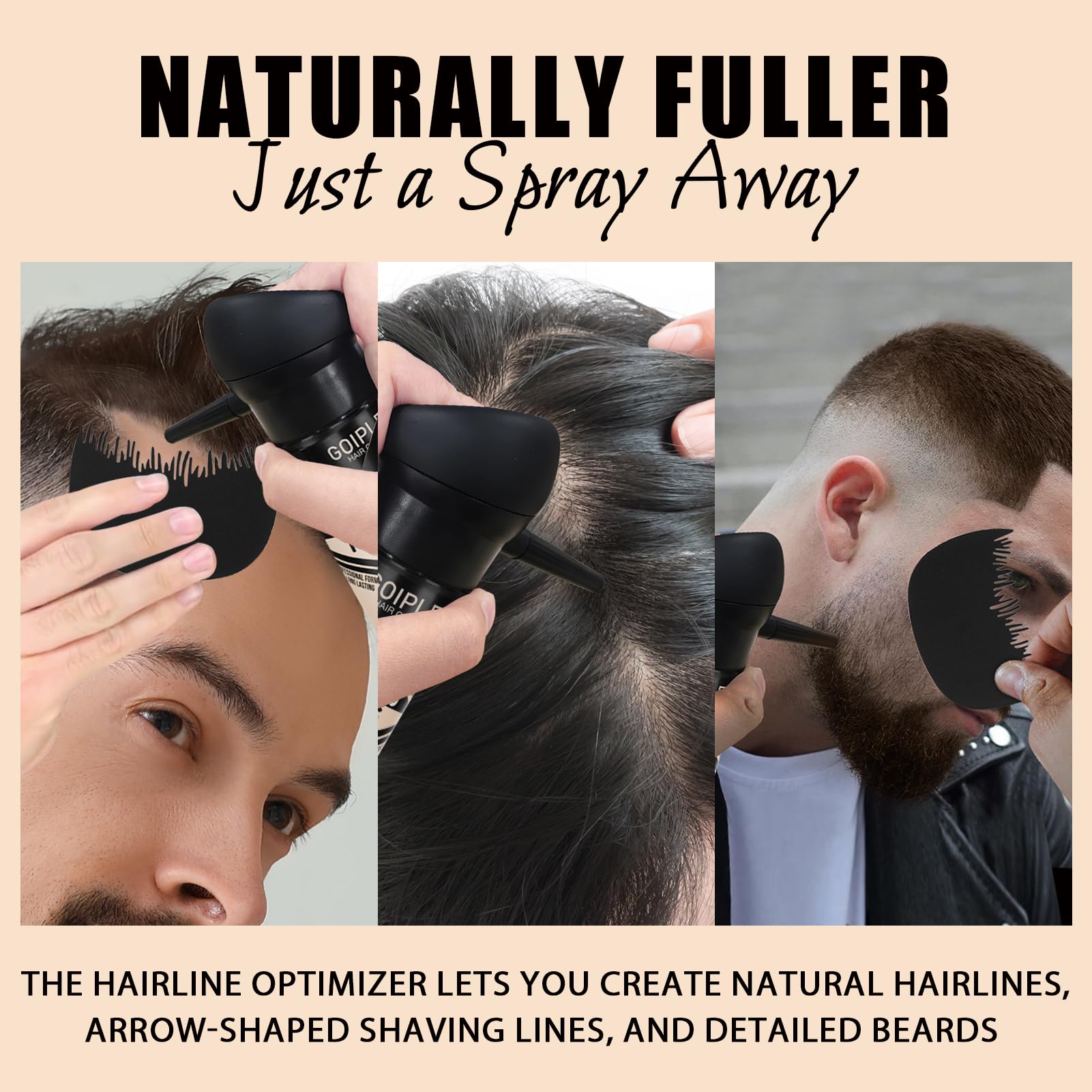 WOZUTUNT volumizing enhancement spray bottle securing hold