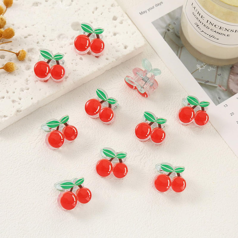 WRBAJIS cherry clips arranged as gift favors for events