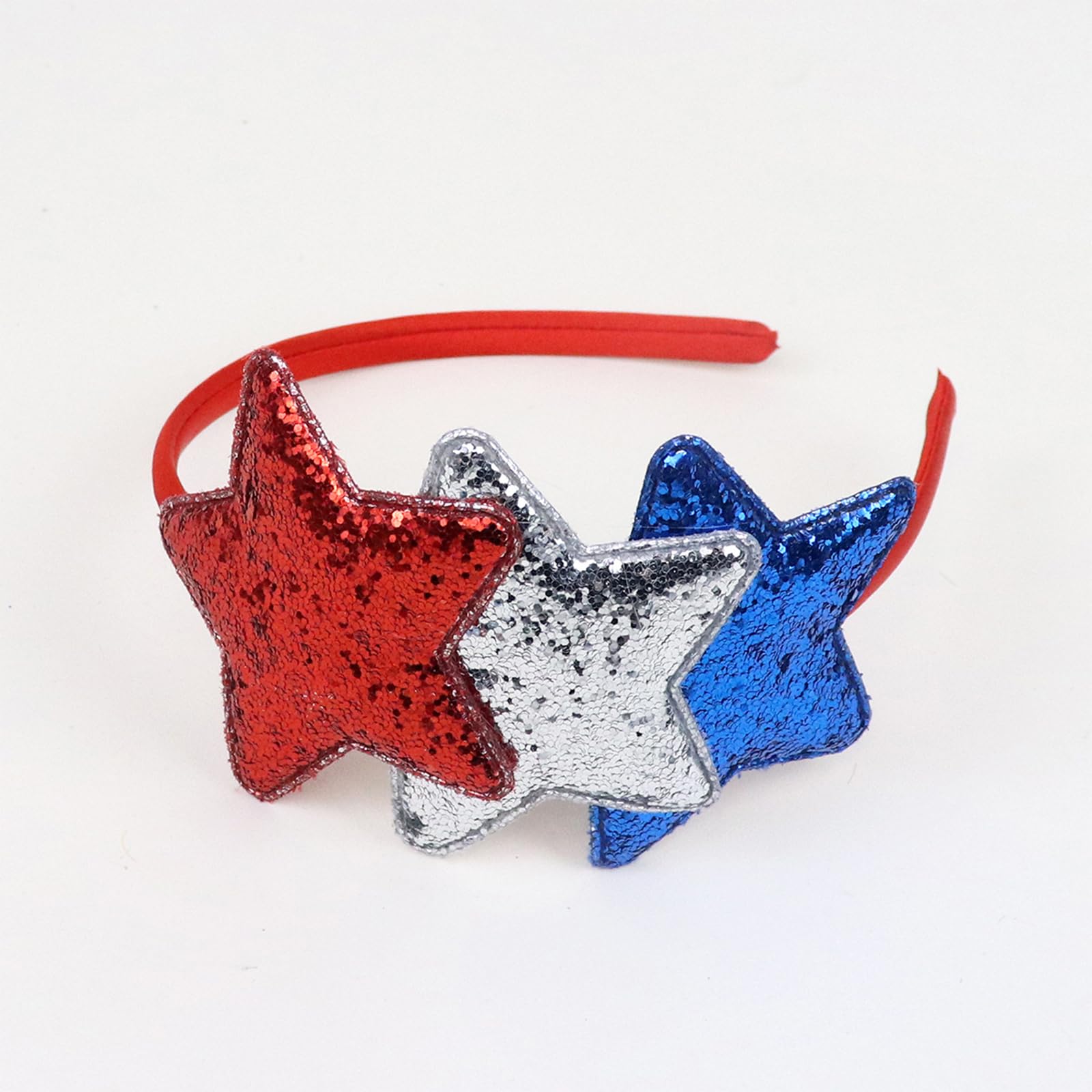 WRBAJIS headband lifestyle parade setting demonstrating festive event use