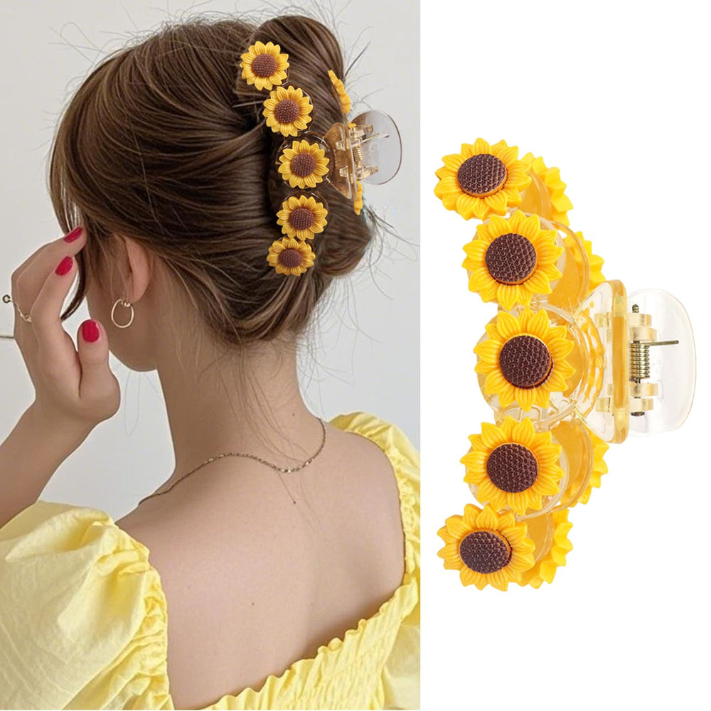 WRBAJIS sunflower front view showing yellow floral design and neat hold