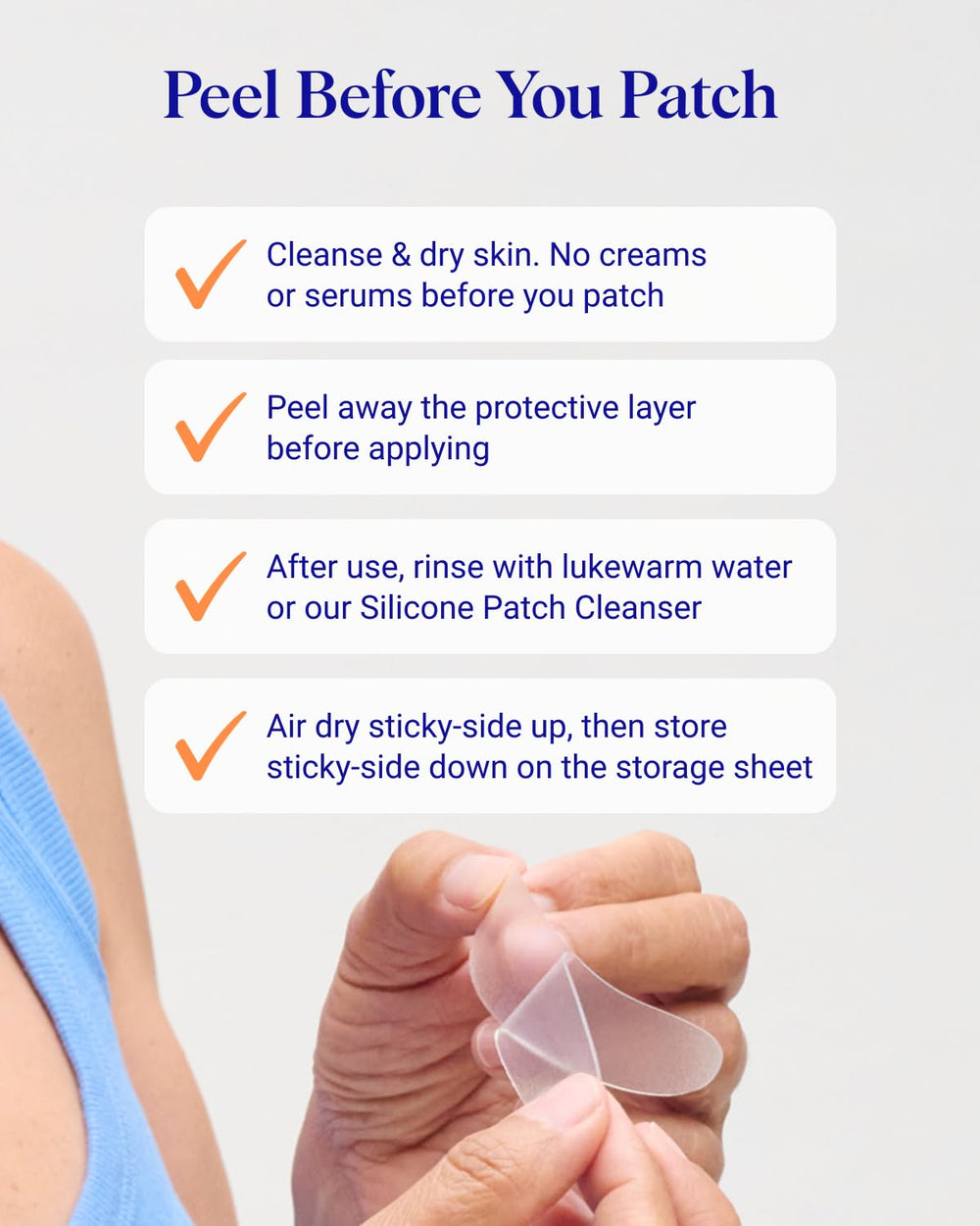 Wrinkles Schminkles close-up showing silicone texture and gentle adhesion benefits