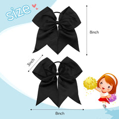 WRNZL bow held in hand for size comparison showing large 8-inch scale