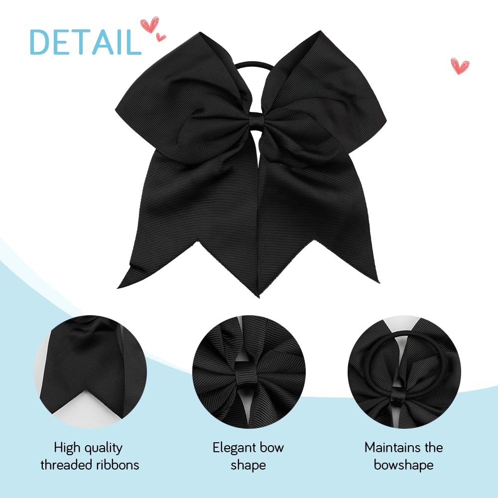 WRNZL bow worn in a ponytail during practice showing secure fit benefit