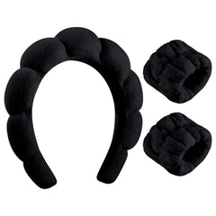 WSICSE front view of headband and wristbands showing neat set and practicality