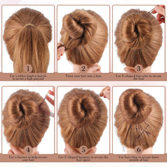 WSICSE bobby pins securing a bridal bun for reliable hold