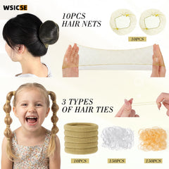 WSICSE transparent storage box with organized compartments for quick access