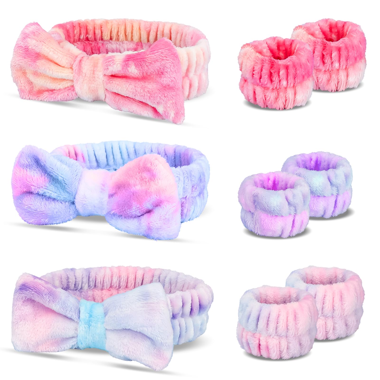 WSYUB headband front view showing bow and fit, keeps hair tidy