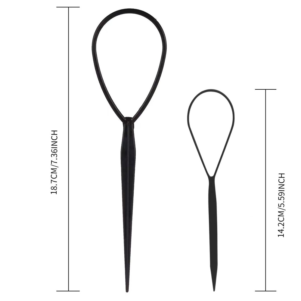 WSYUB large and trumpet size comparison, choose correct tool for hair