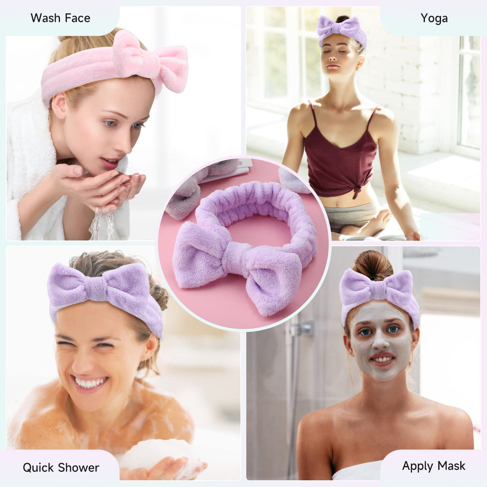 WSYUB headband styled in spa setting conveys comfort and relaxation