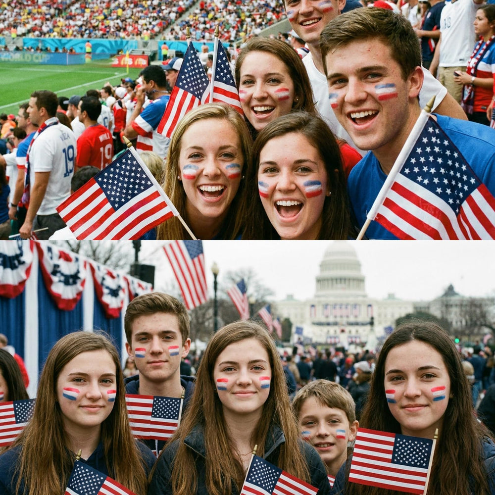 WTFACE eye black use on athlete showing sweat-resistant performance benefit