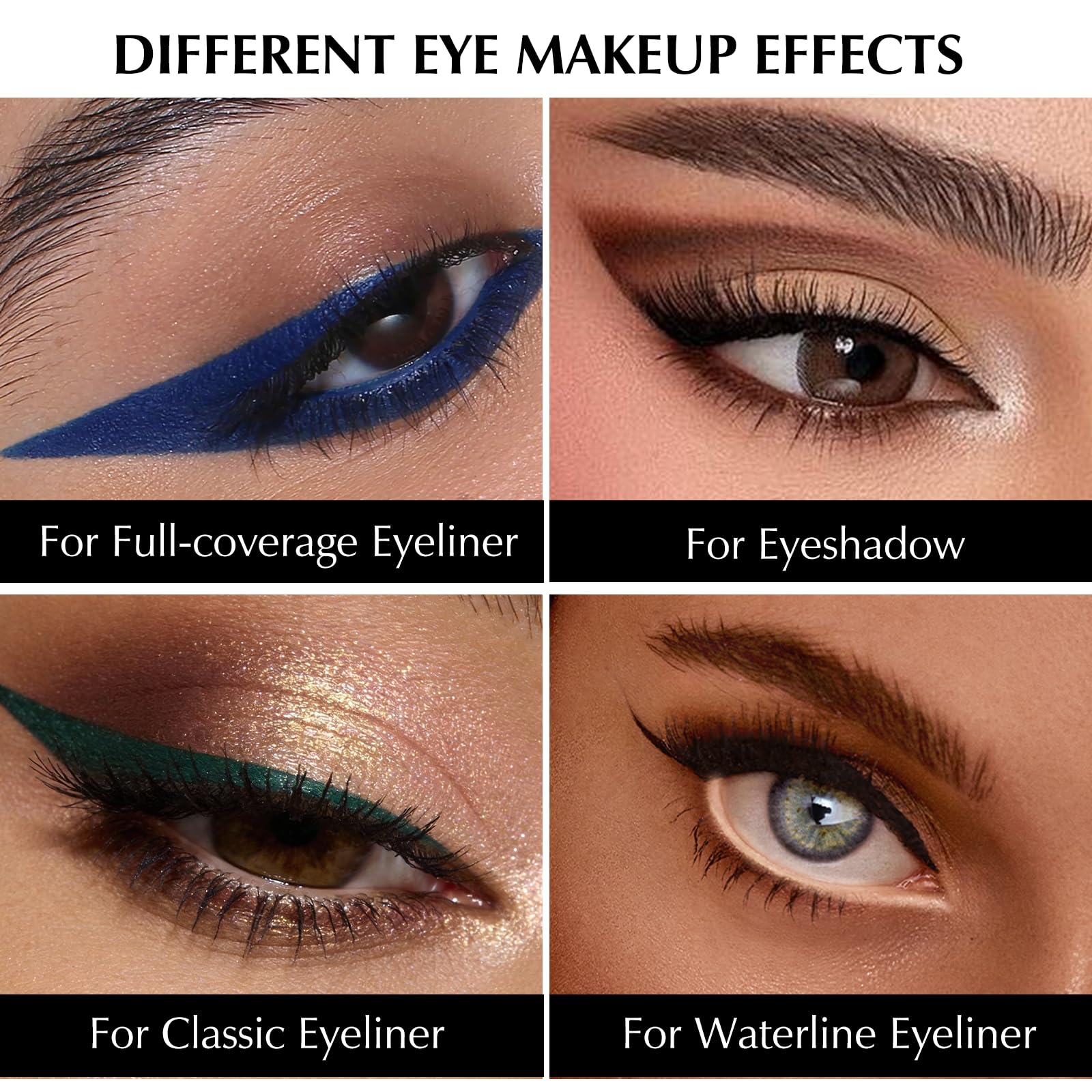 Wugbc pencil used on waterline illustrating comfortable, smudge-resistant application