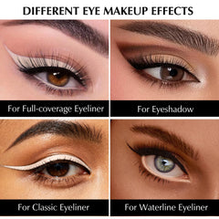 Wugbc applying pencil to waterline demonstrating gentle formula for defined eyes