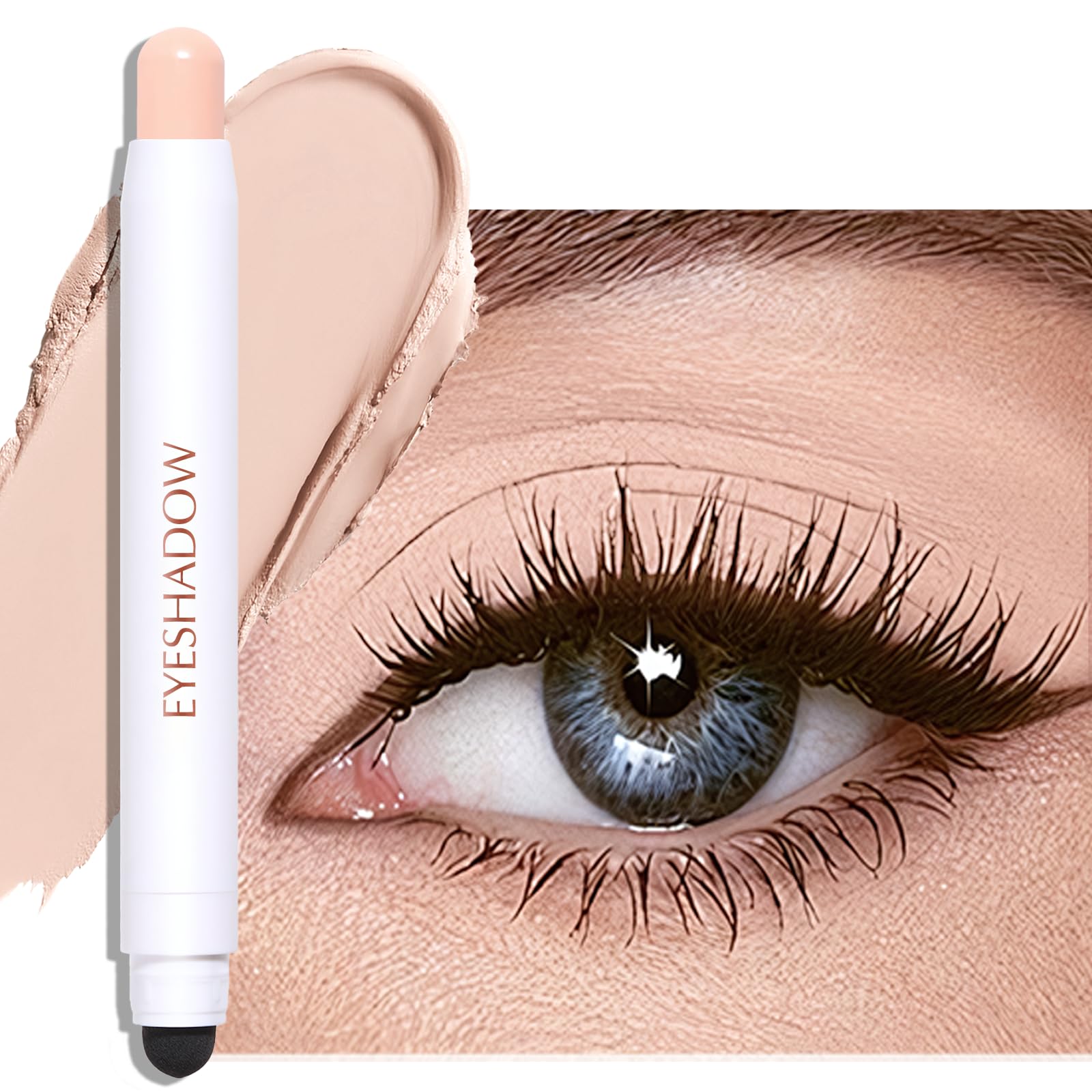 Wugbc eyeshadow stick front packaging showing product and shade