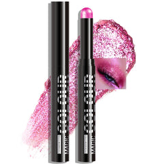 Wugbc front pencil shot highlighting vibrant hot pink shimmer and easy application