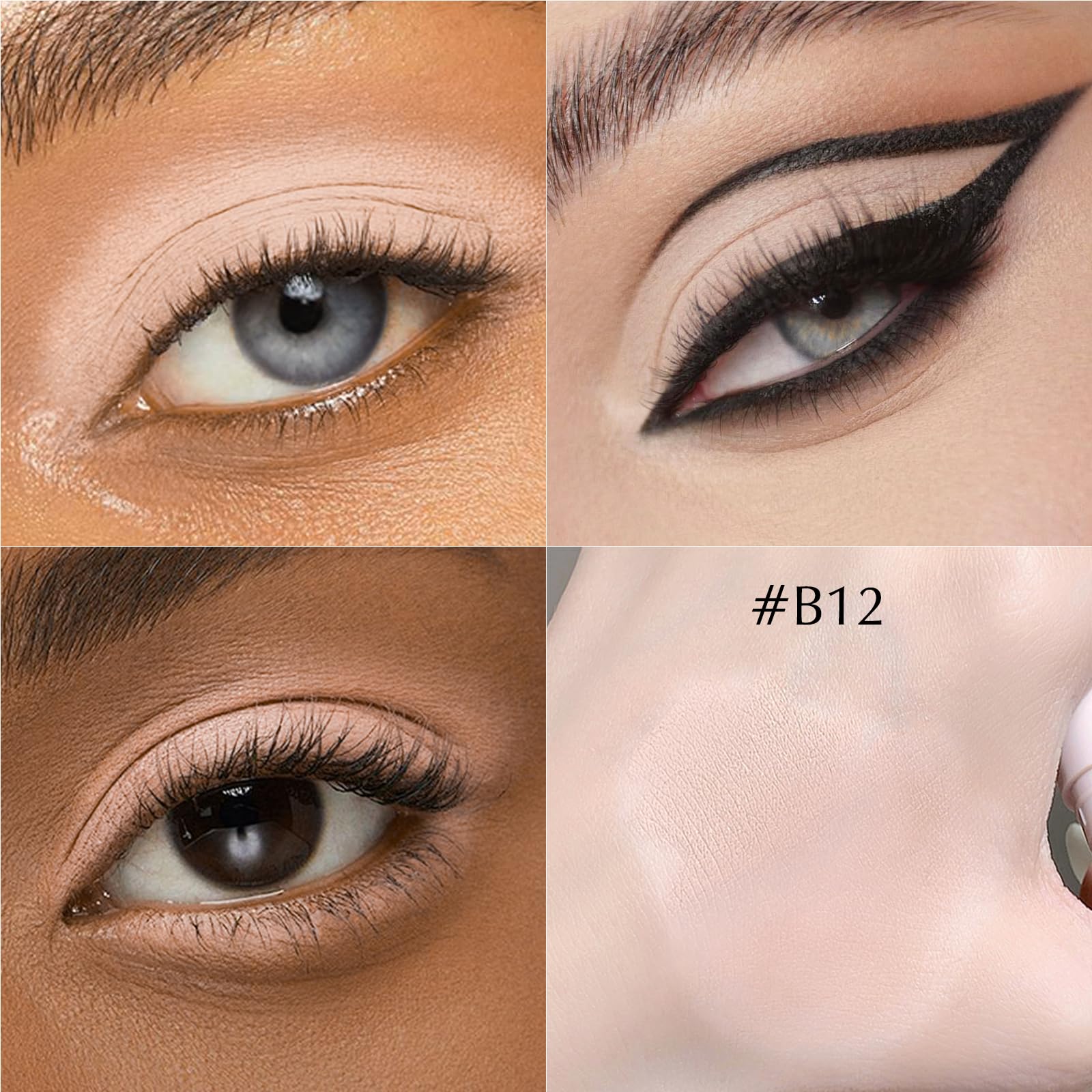 Wugbc nude beige creamy texture swatched for smooth high pigment payoff