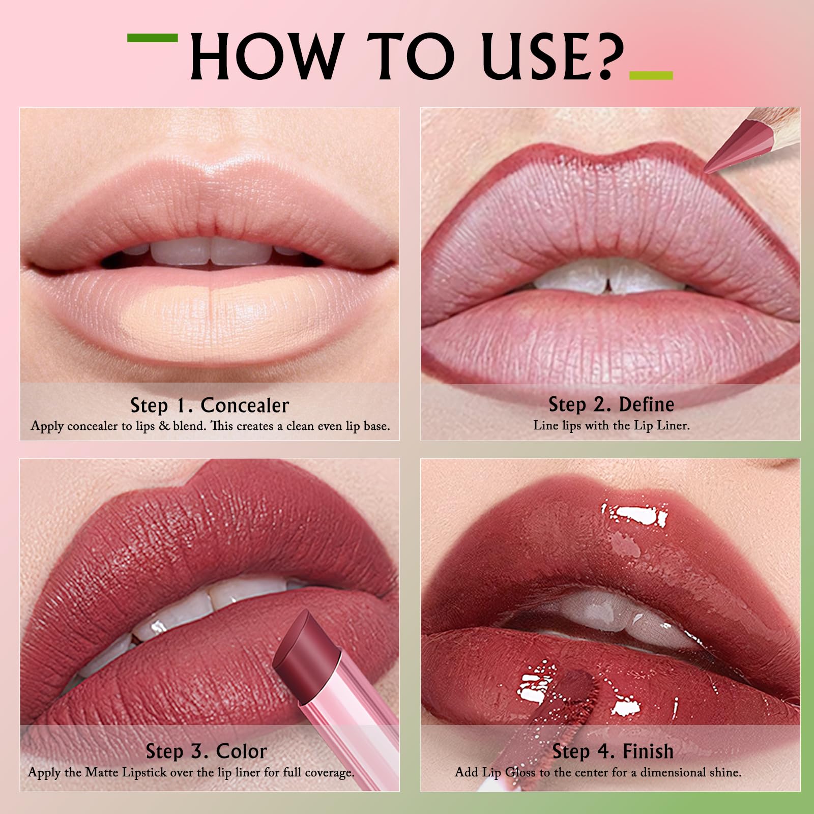 Wugbc swatch on skin displaying Nude Pink true high pigment