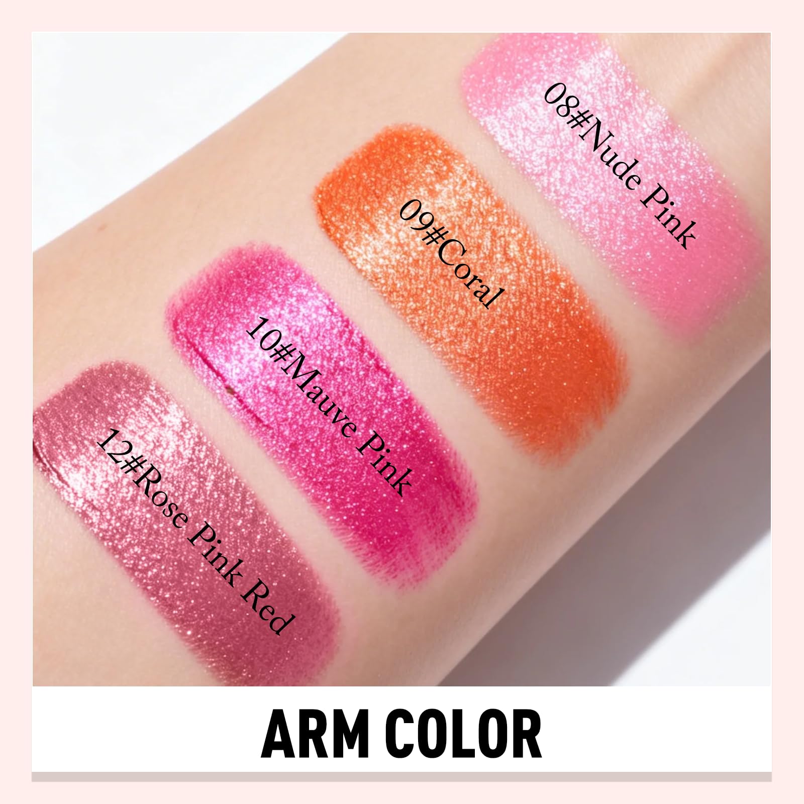 Wugbc on lips application demonstrating high-shine coverage and smoothness