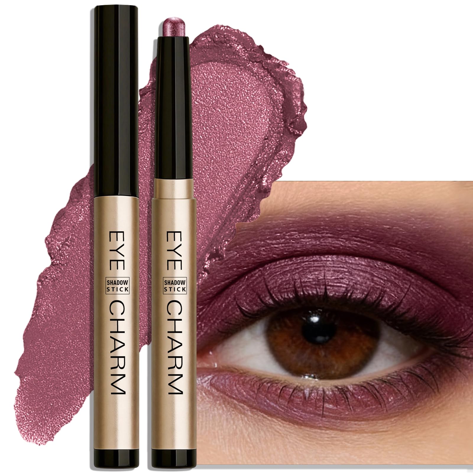 Wugbc plum stick front view showing compact, travel-ready packaging and easy use
