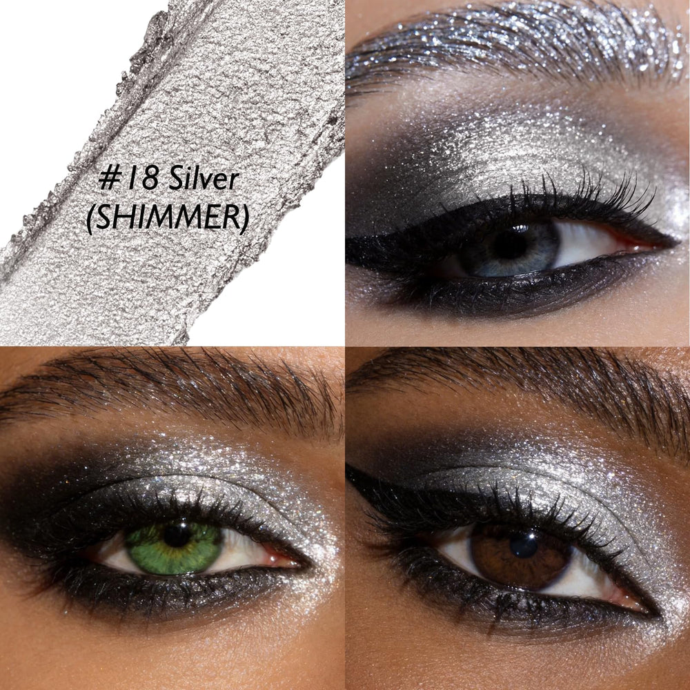 Wugbc silver shimmer tip close-up showing creamy point for precise application