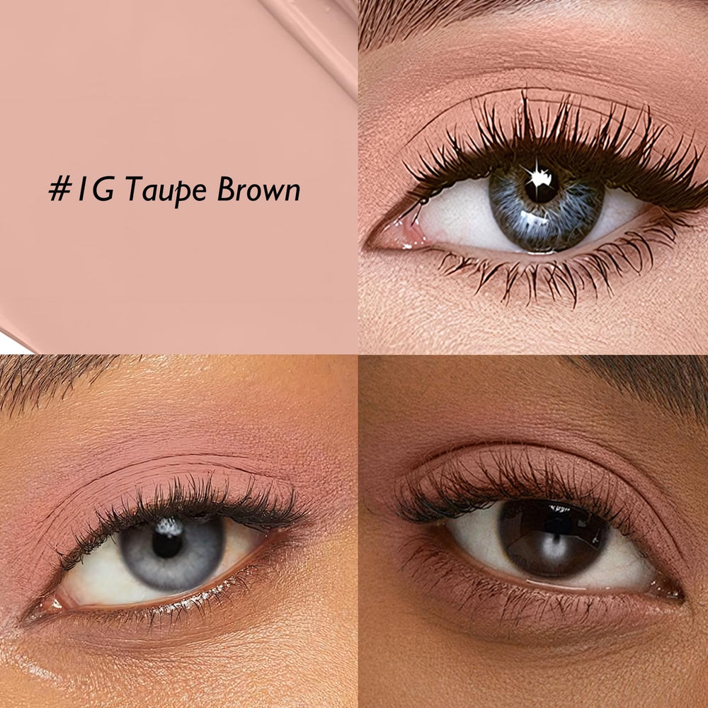 Wugbc taupe brown texture closeup, creamy glide for smooth blending
