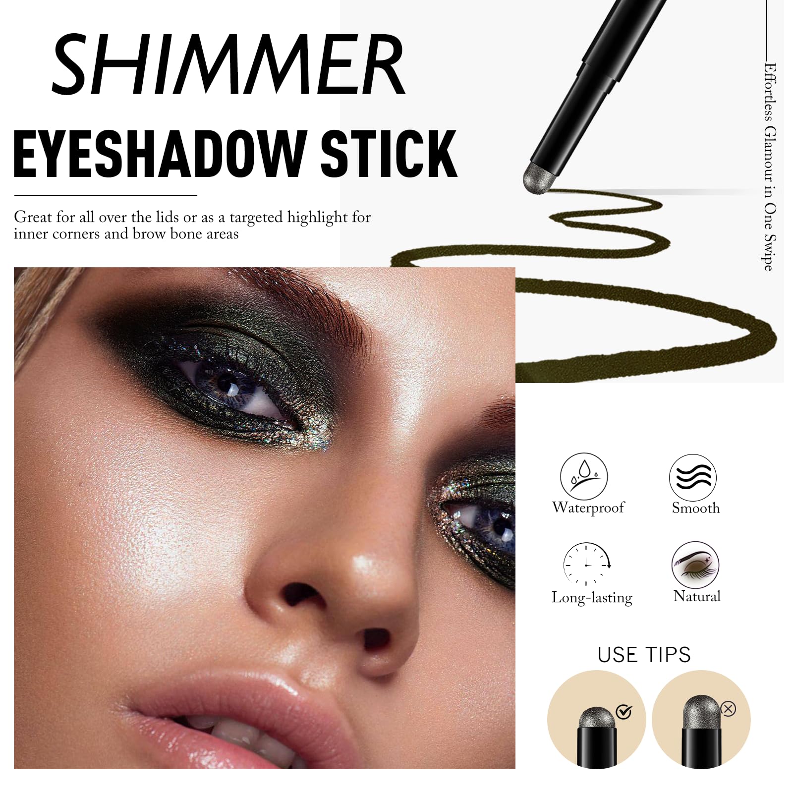 Wugbc precision tip close-up demonstrating control for eyeliner and detailed work benefit
