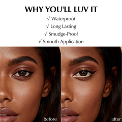 Wugbc being applied to waterline demonstrating brighter, natural-looking eyes