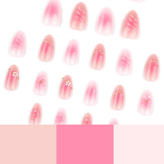 WUHCIM nails shown in hand to demonstrate natural size and fit