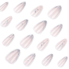 WUHCIM detail of silver star and moon accents delivering eye-catching metallic flair