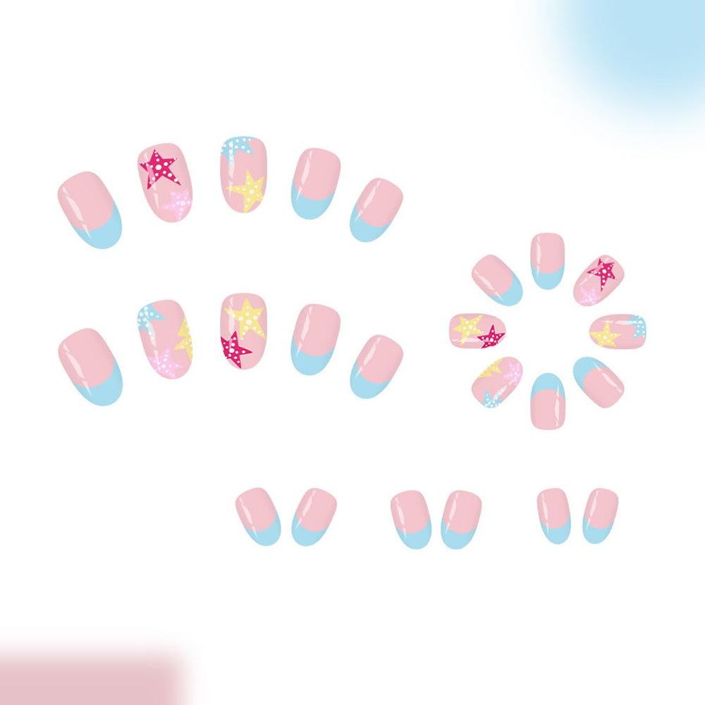 WUHCIM starfish accent detail on nail showcasing ocean-inspired decorative appeal